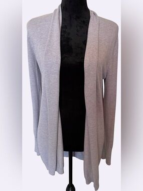 Soft Open Front Light Purple Sweater 💜
